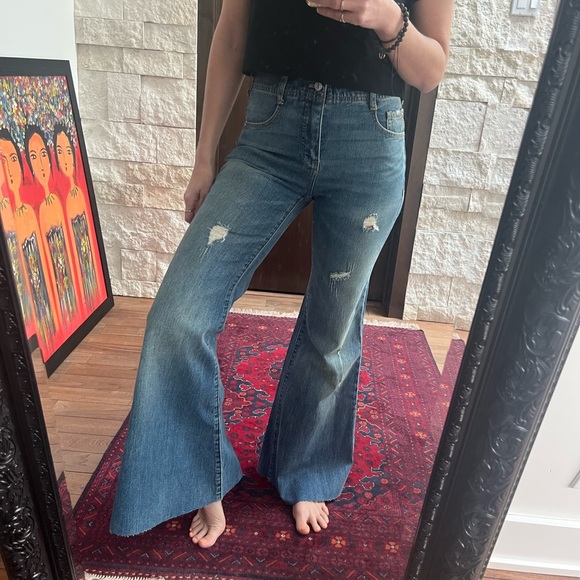 Anthropologie Pilcro Bell Bottoms - New without tags Size 26 - Picture 7 of 9